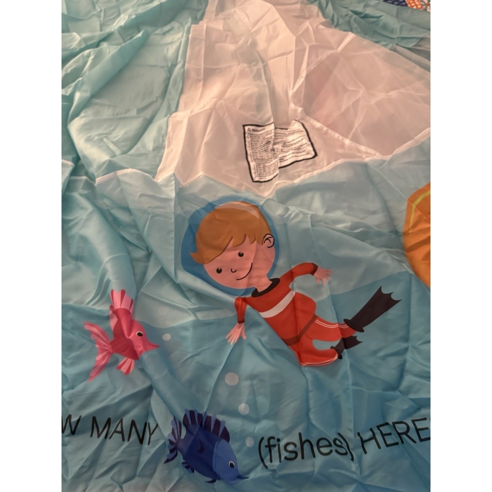 HIYA "Under the Sea" Inflatable Fort Cover Inflatable Playhouse for Kids - Picture 15 of 15